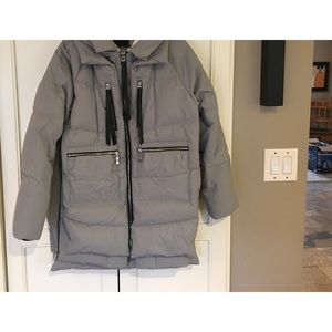 Orolay Gull Grey women size M winter jacket
